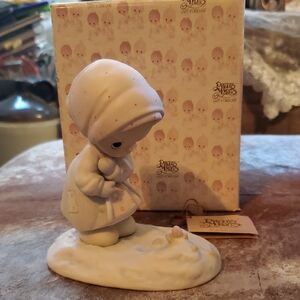 Precious Moments Blush and Ivory Figurine